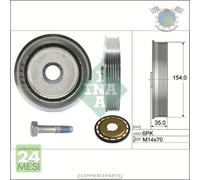 Kit pulegge Albero motore a gomito Ina per CITROEN C-CROSSER C5 III II C8 C6 #mb