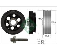 Kit pulegge, Albero motore/a gomito per FORD FORD AUSTRALIA FORD USA EDGE FOCUS