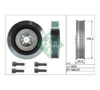 Kit Pulegge Albero Motore/a Gomito Schaeffler Ina 544 0080 20 per Alfa Romeo