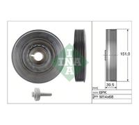 Kit Pulegge Albero Motore/a Gomito Schaeffler Ina 544 0090 20 per Mercedes Benz