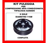 KIT PULEGGIA COMPRESSORE ARIA CONDIZIONATA 13718 SKODA OCTAVIA DA 04 1K0820859F