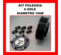 KIT PULEGGIA COMPRESSORE ARIA CONDIZIONATA AUDI A4 2.0 TDI DAL 2004 8E0260805AF