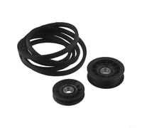 Kit puleggia folle e cinghia di trasmissione compatibile per L100 L110 L120 LA110 LA120 X110, sostituisce GX20006 GX20286 GX20287 AM103019 1760097