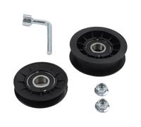 Kit puleggia folle per tosaerba GX20286 GX20287 in acciaio resistente tipo V piatto per taglio 102 125 145 G110 D150 LA145