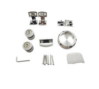 Kit puleggia for porta scorrevole for cabina doccia Hardware for e ganci for del fienile, Scivolamento regolare