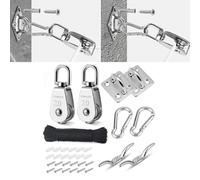 Kit Puleggia M20 Outdoor Ready per Soluzioni di Sollevamento e Traino Affidabili