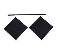 Kit pulito flauto asta per la pulizia del flauto con 2pc di panni per la pulizia per strumenti a legna