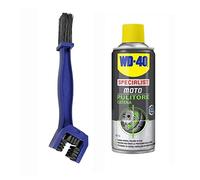 Kit PULITORE Catena WD-40 da 400ml + Spazzola Pulizia Catena