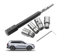 Kit Pulitore Iniettori, Set Pulizia Sedile Valvola Iniettore, Kit 6 Rettificatori per Applicazioni Marine Motocicli Tosaerba Competizione