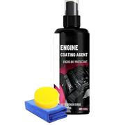 Kit Pulitore Vano Motore - Detergente Motore Ad Alta Resistenza 100ml | Lucidante Auto Per Lavaggio Olio Parti Esterne | Auto Camion Moto Casa
