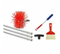 Kit Pulizia Camino FLEX - Prolunghe a Molla 3 m, Nylon M12