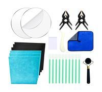 Kit Pulizia Card 28 Pezzi Strumento di Cura, Grading e Appiattimento
