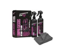Kit Pulizia Caschi da Moto ml Spray Detergente Interno Esterno e Visiera