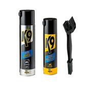 Kit Pulizia Catena Moto OffRoad Bardahl K9LINE Lubrificante + Pulitore Superiore