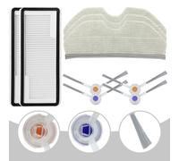 Kit Pulizia Completo con Filtri e Spazzole Laterali per Narwal Per Freo X