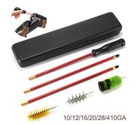 Kit pulizia con scovoli e bacchetta per pulire canna Cal calibro 12 16 28