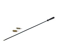 Kit pulizia con scovoli e bacchetta per pulire canna Cal calibro 12 in acciaio