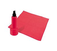 KIT PULIZIA CRISTALLI DETERGENTE VETRO PARABREZZA AUTO CAMION CAMPER PANNO LAMPA
