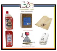 KIT PULIZIA CURA LAVAGGIO AUTO E MOTO + RITOCCO VERNICE LP7X ICE AGE SILVER