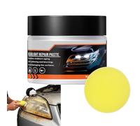 Kit Pulizia Fari Opachi - Pasta Restaurativa Per Luci Auto | Detergente Lucidante Per Fanali Di Auto, Camion, SUV, Scooter - Accessorio Di Politura, Rigenerazione E Ripristino Per Veicoli
