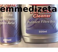 Kit Pulizia Filtro Aria Sportivo Cotone BMC Detergente 500ml Olio 200ml spray