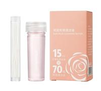 Kit Pulizia Fori Orecchie, 70 Pezzi per la Pulizia dei Fori degli Orecchini, Soluzione Delicata Da 15ml Per Igiene Orecchie Uomini e Donne