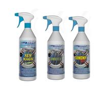 KIT PULIZIA GOMMONE DECAPPANTE + CERA SPRAY + ANTIMUFFA - BLUE MARINE
