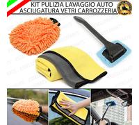 KIT PULIZIA LAVAGGIO ASCIUGATURA CARROZZERIA INTERNI PER KIA NIRO