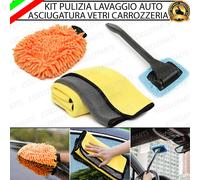 KIT PULIZIA LAVAGGIO ASCIUGATURA CARROZZERIA INTERNI PER LANCIA FLAVIA