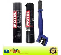 KIT PULIZIA LUBRIFICAZIONE GRASSO CATENA MOTO MOTUL C1 C2 CHAIN LUBE ROAD