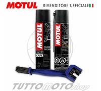 KIT PULIZIA LUBRIFICAZIONE GRASSO CATENA MOTO MOTUL CHAIN LUBE OFF ROAD BETA