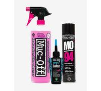 Kit Pulizia e Manutenzione Muc-Off Clean Protect & Wet Lube Kit 3 pezzi