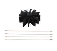 Kit Pulizia Regolabili Completi Con Spazzole E Biella Flessibile Adatte Per Le Prese D'essiccatore Camini Duramente Per Raggiungere Le Aree A Bordo Flessibile
