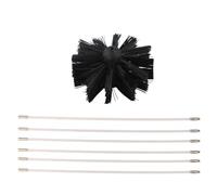 Kit Pulizia Regolabili Completi Con Spazzole E Biella Flessibile Adatte Per Le Prese D'essiccatore Camini Duramente Per Raggiungere Le Aree A Bordo Flessibile