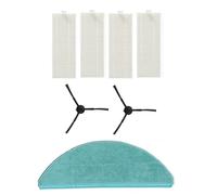 Kit Pulizia Robusto per Robot Cecotec Filtri Aspirapolvere Panno Scopa e Spazzol