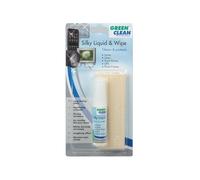 Kit Pulizia Schermi e Ottiche Greenclean LC-1000 Liquido Antistatico 20ml Panno 25x25cm
