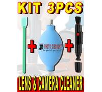 KIT PULIZIA SENSORE FOTOCAMERA OBIETTIVO SWAB PER PANASONIC LUMIX GX7 MARK II G7