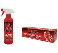 KIT PULIZIA STUFE CAMINI(SPRAY VETRO 500ML+CEPPO ANTIFULIGGINE SPAZZACAMINO 1KG)