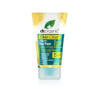 Kit pulizia viso Dr Organic - Maschera viso al Tea tree oil + Scrub Viso 1+1