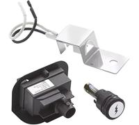 Kit pulsante di accensione per griglia a gas, kit pulsante di accensione per Weber Q1200 Q2200 Series Kit di accensione a pulsante per migliorare la tua esperienza di cottura alla griglia