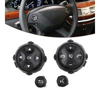 Kit pulsanti interruttore volante design elegante per Mercedes W221 S550 S63 CL5