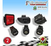 KIT PULSANTI INTERRUTTORI LUCI FRECCE CLACSON AVVIAMENTO PIAGGIO CARNABY FLY