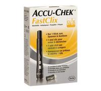 KIT PUNGIDITO FASTCLIX CON 6 LANCETTE E CARICATORE PER DIABETE TEST SANGUE