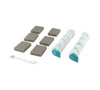Kit punta rimovibile e facile da pulire per tergicristallo di aspirazione batter