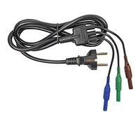 KIT puntali di sicurezza Spina schuko - Spina 4 mm 1.50 m Blu, Verde, Marrone Cliff CIH29950