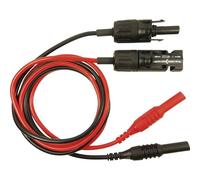 KIT puntali [ Spina MC Presa MC - Spina 4 mm] 1.00 m Rosso Nero Cliff CIH7250