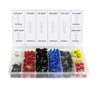 Kit puntali terminali pin elettrici terminale isolato a crimpare 685 pz BN