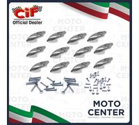KIT PUNTALINI E RIBATTINI STRISCE PEDANA PIAGGIO VESPA 125 VNB3>6T - VESPA 150 V