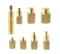 Kit punte dadi a caldo AB34-3D ottone M2-M8 per 936 T65 T85 3D | Kit punte dadi a caldo AB34-3D ottone M2-M8 riscaldamento veloce preciso per 936 T65 T85 3D