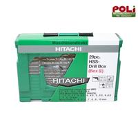 KIT PUNTE E SVASATORI HITACHI HIKOKI 29 PEZZI PER TRAPANO AVVITATORE DRILL BOX